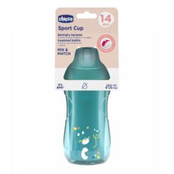 VASO SPORT CUP 14M+ X 266 ML CELESTE