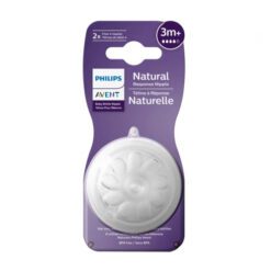 TETINAS NATURAL RESPONSE FLUJO RÁPIDO 3M+ X 2 U