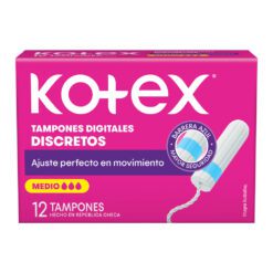 TAMPONES MEDIO X 12 U