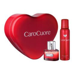 COFRE CORAZÓN CARO CUORE EDT X 60 ML + DEO
