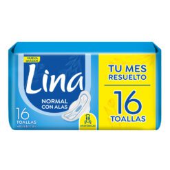 TOALLAS FEMENINAS ANATÓMICA CON ALAS X 16 U