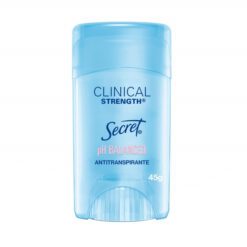 SECRET CLINICAL STRENGH PH BALANCED ANTITRANSPIRANTE GEL INVISIBLE X 45 G