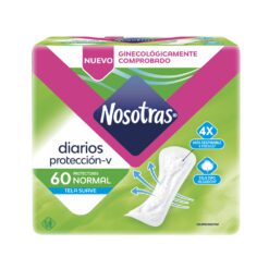 PROTECTORES DIARIOS NORMAL TELA SUAVE X 60 U