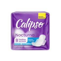 TOALLAS FEMENINAS NOCTURNA X 8 U