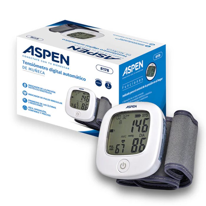 TENSIÓMETRO DIGITAL AUTOMÁTICO DE MUÑECA DBP-8178 - Imagen 2