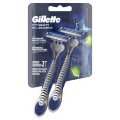 GILLETTE CUERPO MÁQUINA DESECHABLE X 2 U
