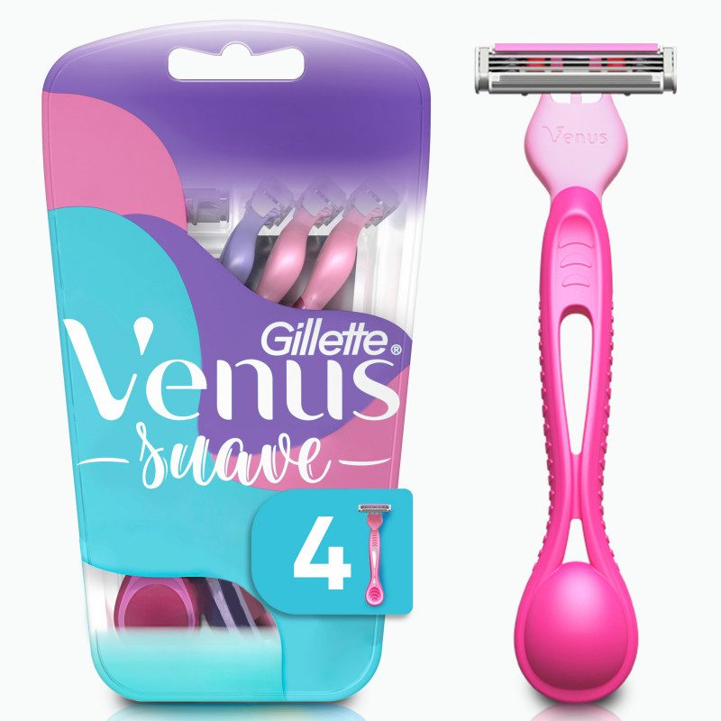 GILLETTE VENUS SIMPLY SUAVE X 4 U - Imagen 2