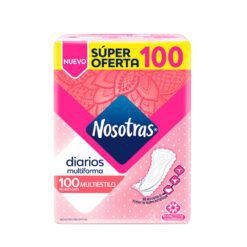 PROTECTORES DIARIOS MULTIESTILO X 100 U
