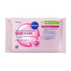 TOALLAS DESMAQUILLANTES ROSE CARE X 25 U