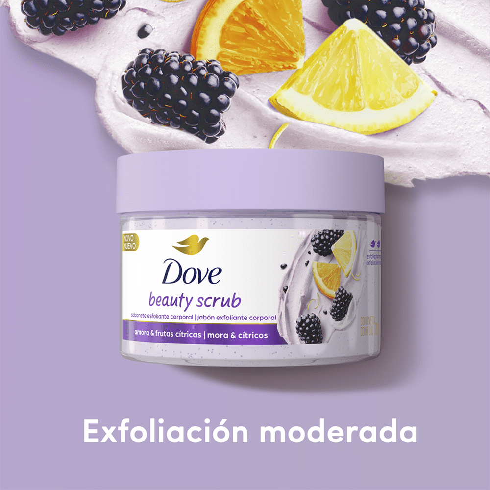 BEAUTY SCRUB MORA Y CÍTRICOS EXFOLIANTE CORPORAL X 280 G - Imagen 3