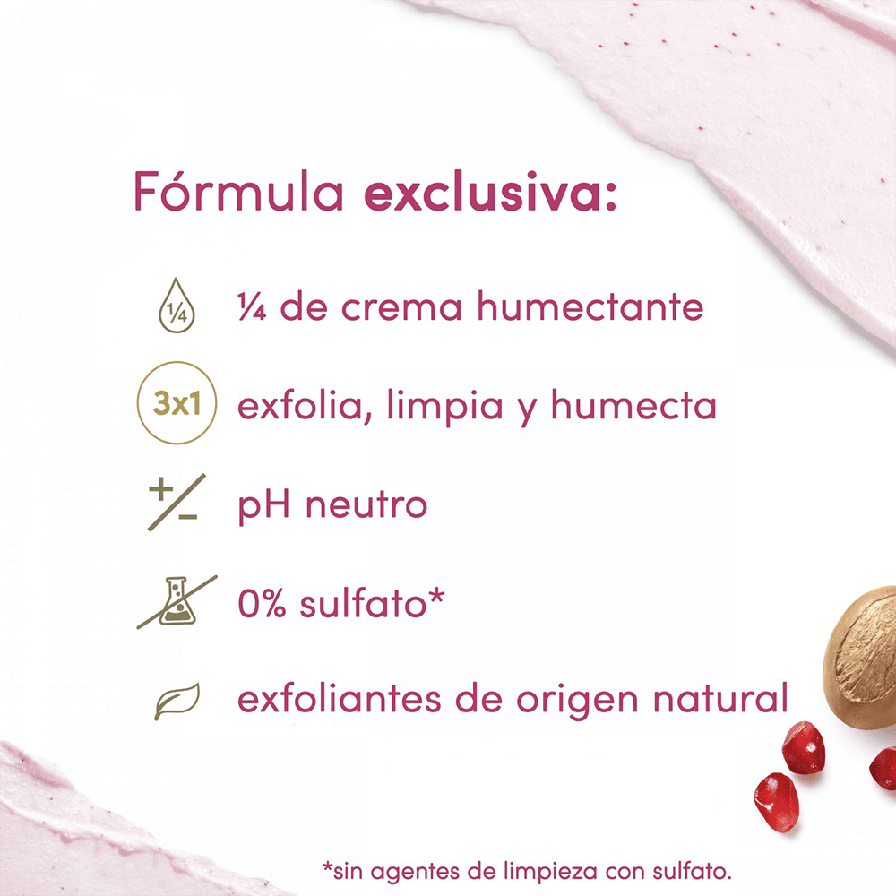 BEAUTY SCRUB GRANADA Y KARITÉ EXFOLIANTE CORPORAL X 280 G - Imagen 4
