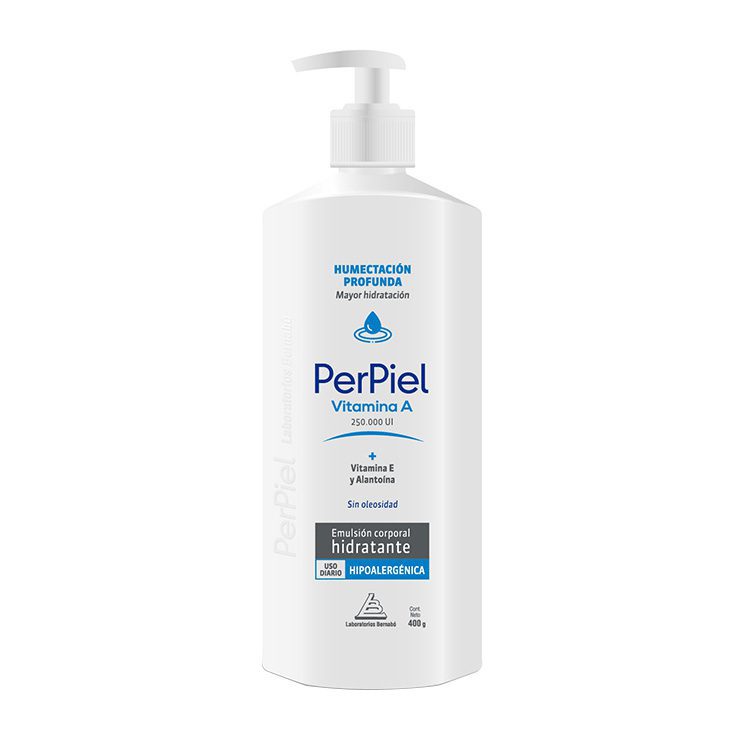 VITAMINA A HUMECTACIÓN PROFUNDA CORPORAL EMULSIÓN X 400 G