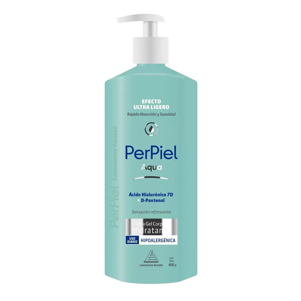 AQUA HIDRATANTE CORPORAL CREMA GEL X 400 G
