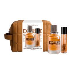 SET EXCLUSIVE GENTLEMAN EDP X 105 ML + MINITALLA X 20 ML + NECESSAIRE
