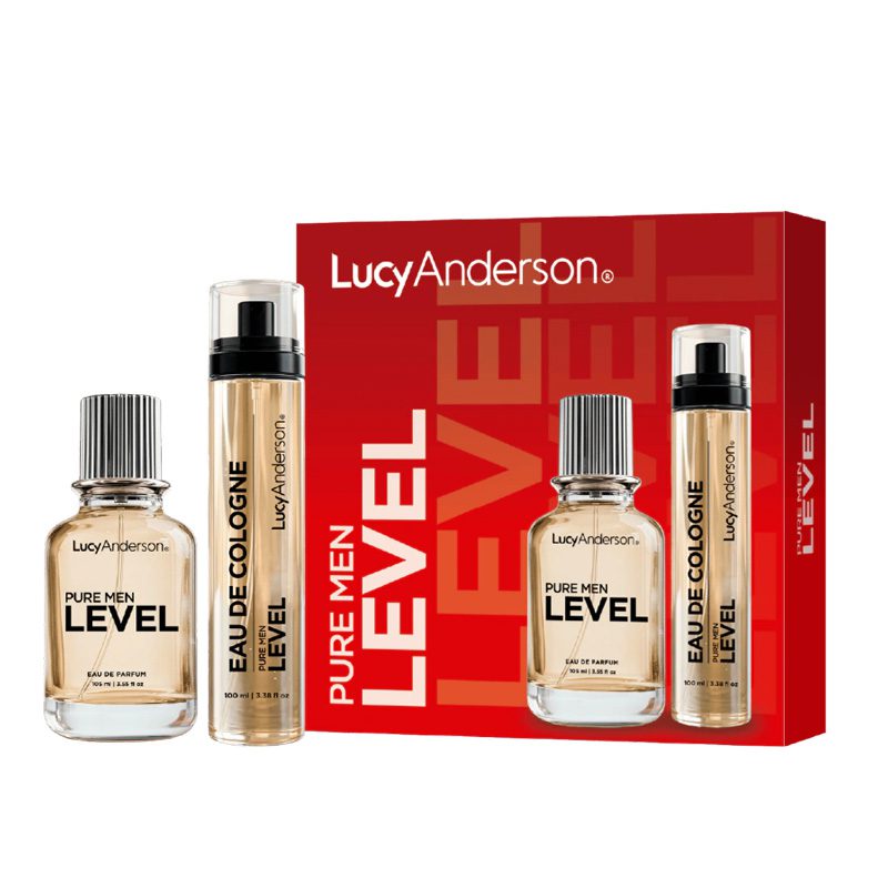 SET PURE MEN LEVEL EDP X 105 ML + EDC X 100 ML