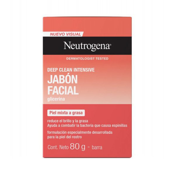 DEEP CLEAN BARRA FACIAL JABÓN X 80 G