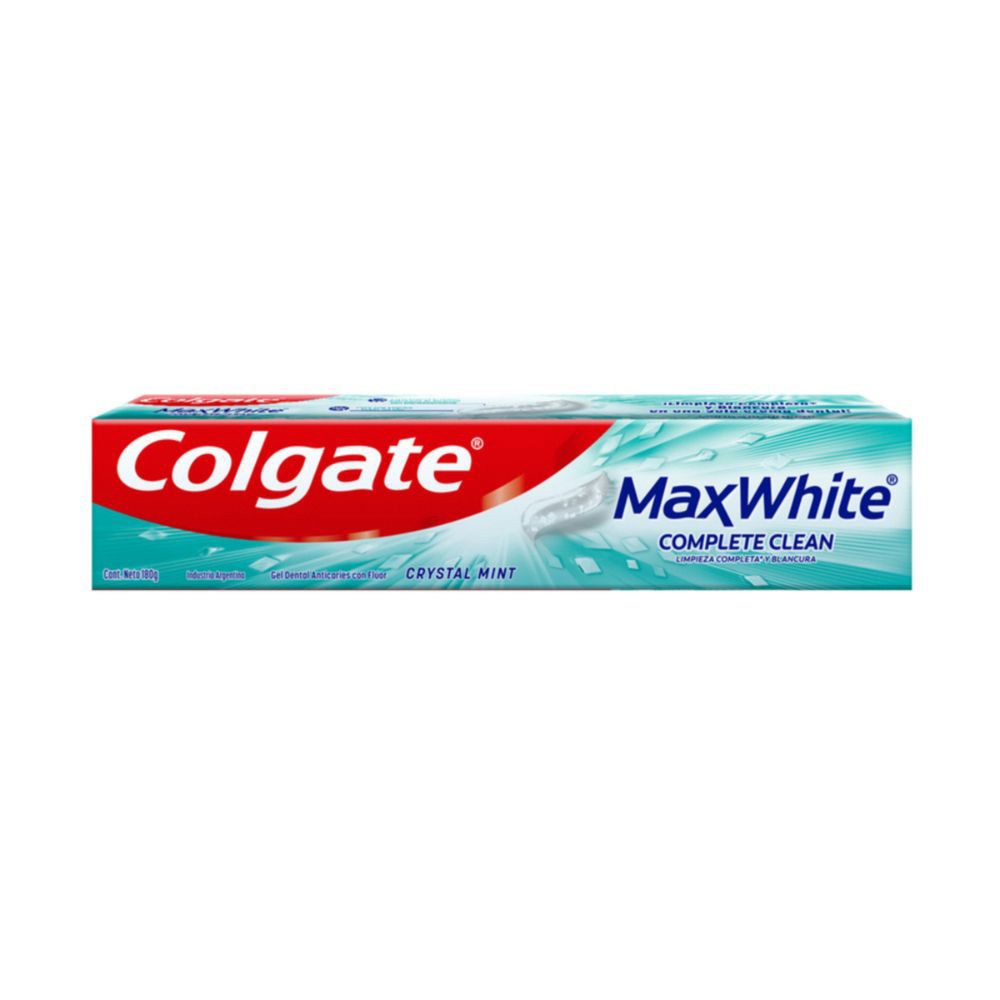 MAX WHITE CRYSTAL MINT CREMA DENTAL X 180 G