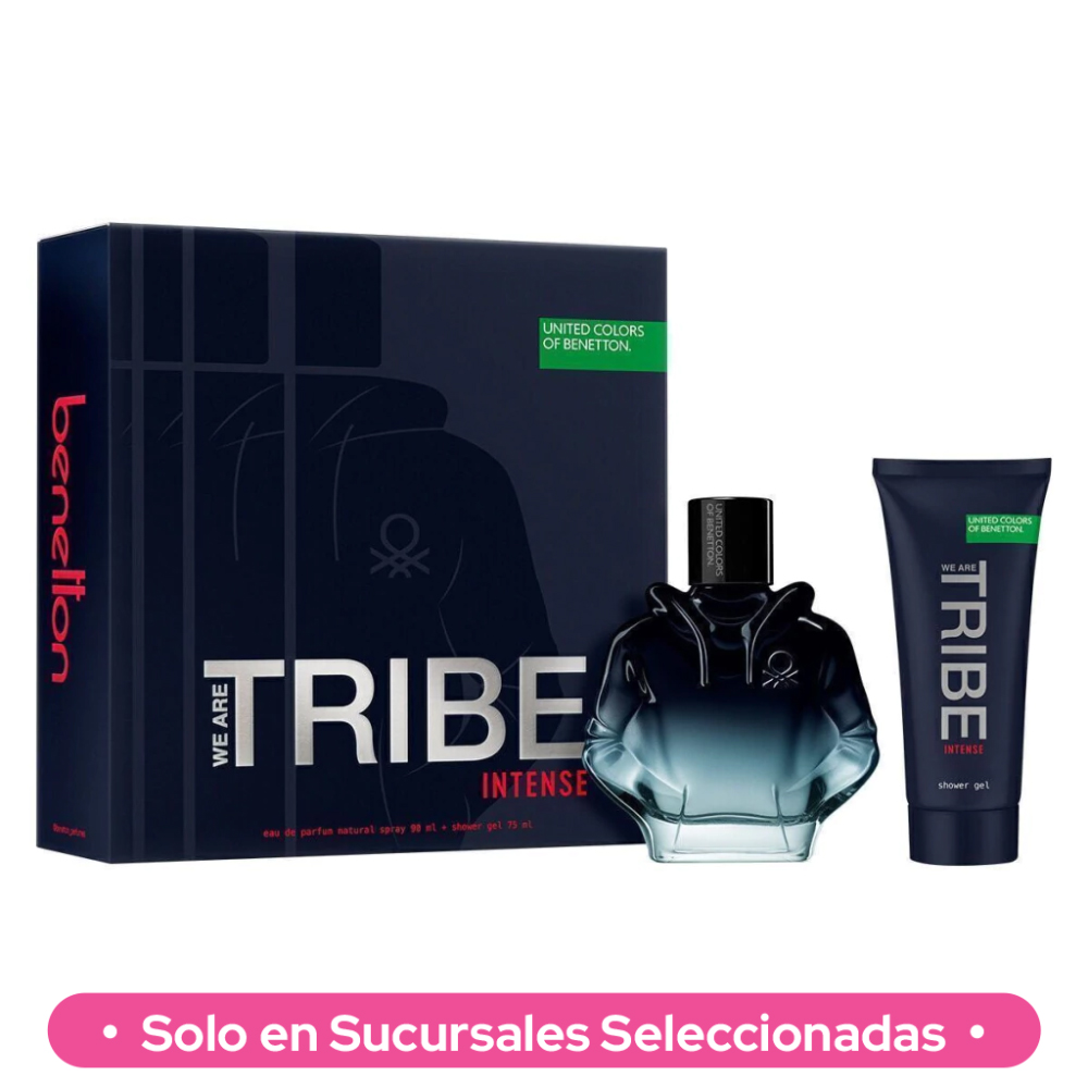 COFRE WE ARE TRIBE INTENSE EDP X 90 ML + SHOWER GEL