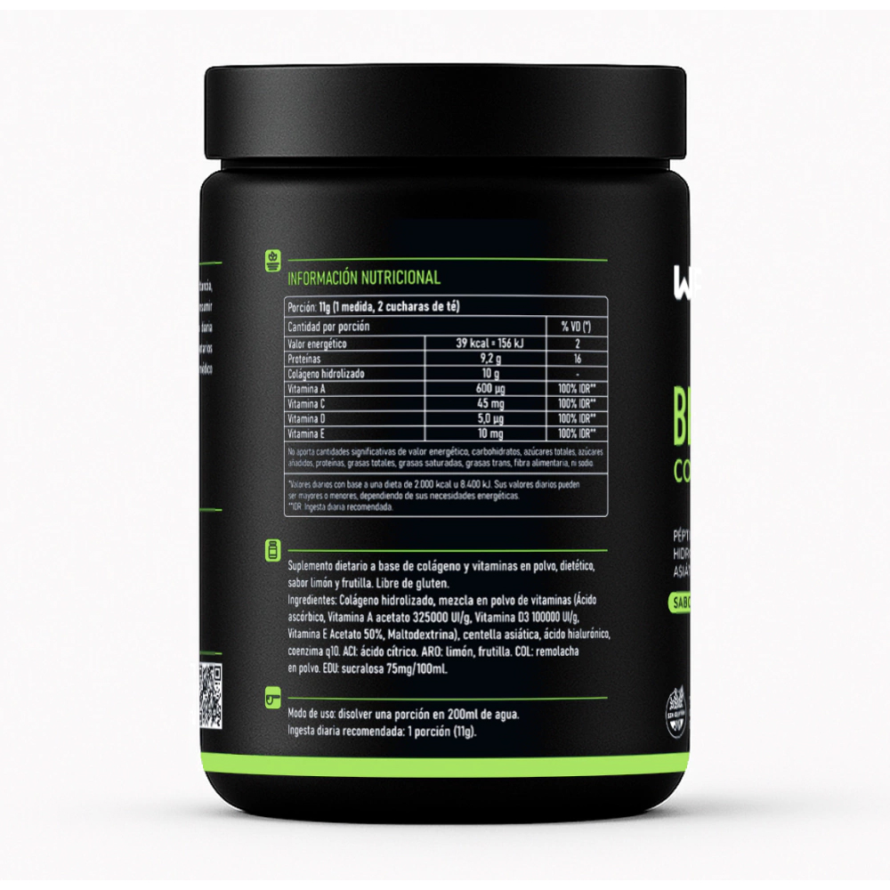BEAUTY GLOW COLÁGENO LIMÓN ROSA FRASCO X 330 G - Imagen 2