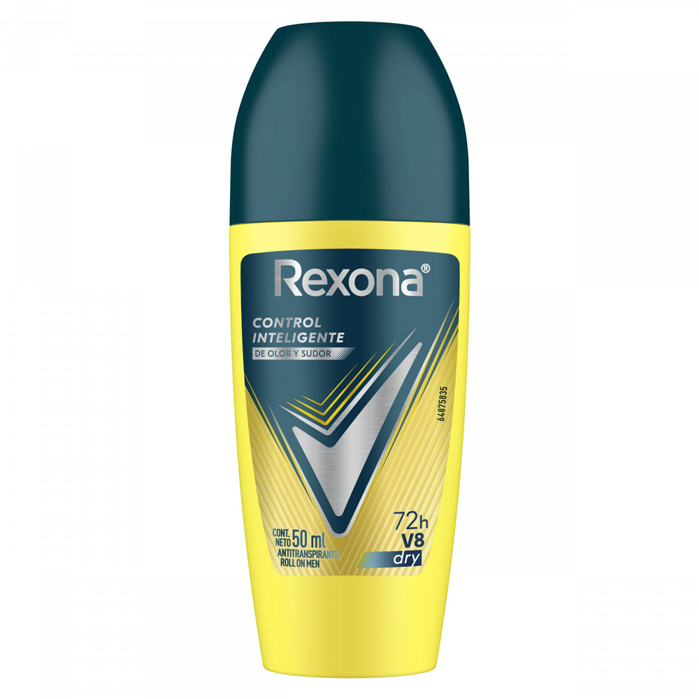 REXONA MEN V8 ROLL-ON ANTITRANSPIRANTE X 50 ML