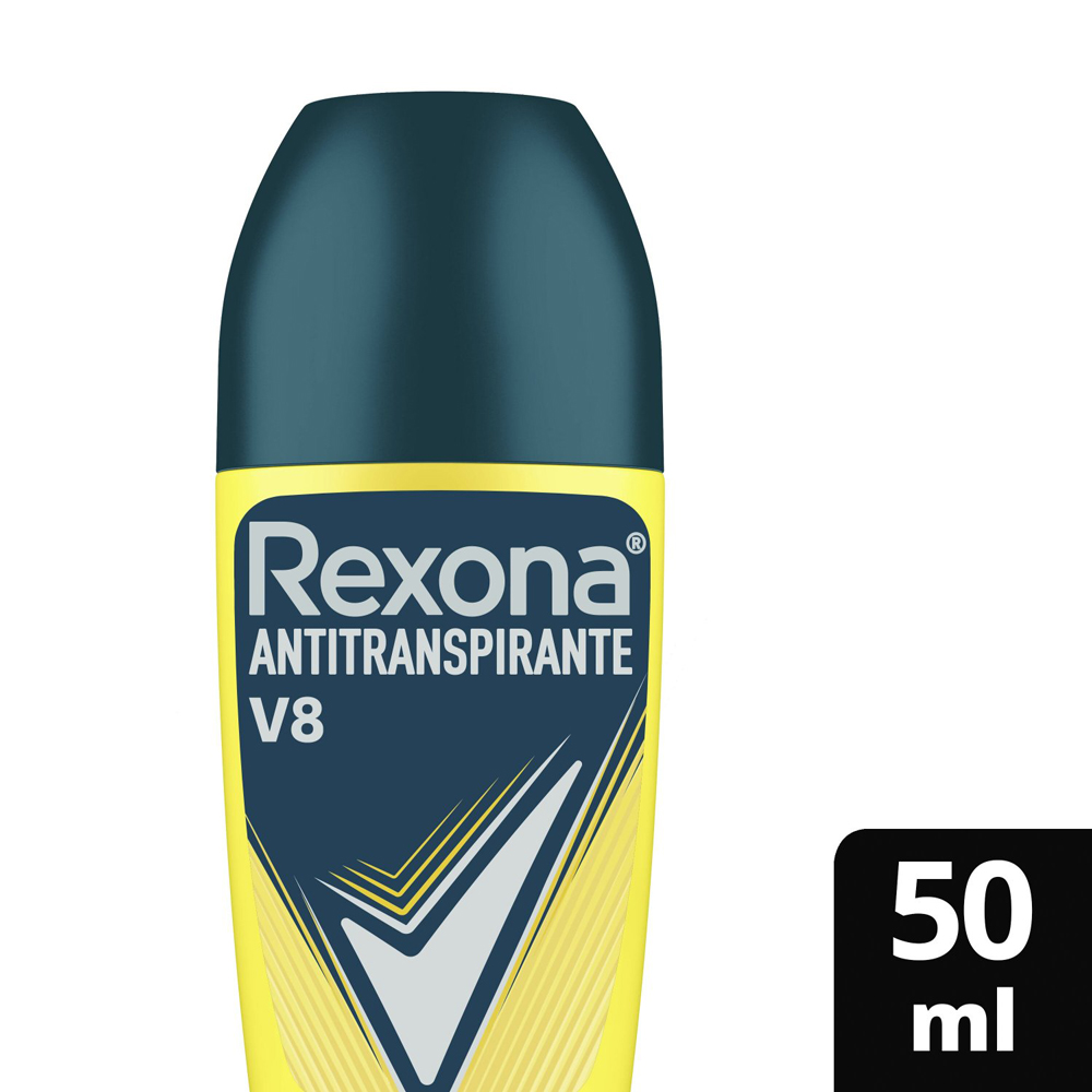 REXONA MEN V8 ROLL-ON ANTITRANSPIRANTE X 50 ML - Imagen 2