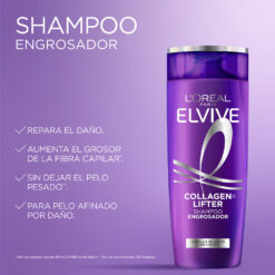 ELVIVE COLLAGEN LIFTER SHAMPOO X 200 ML - Imagen 4