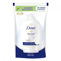 DOVE NUTRICIÓN PROFUNDA JABÓN LÍQUIDO REFILL X 220 ML