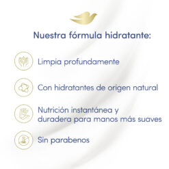 DOVE NUTRICIÓN PROFUNDA JABÓN LÍQUIDO REFILL X 220 ML - Imagen 3